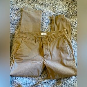 (5 items for $5 each) Men’s size 32x30 khaki pants, Goodfellow